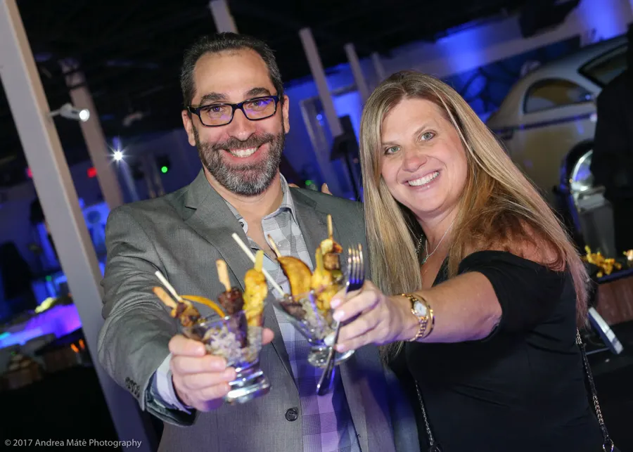 Cheers with our skewer cups